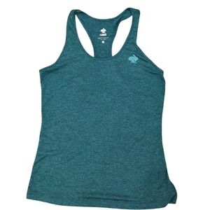 Rabbit Athletic Tank Top‎ Women's Sm Teal Heather Racerback Athletic Fitness